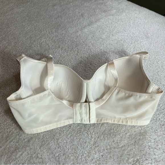 Cacique Lace Wired Bra Size 38D Cream and Gold - Picture 2 of 15